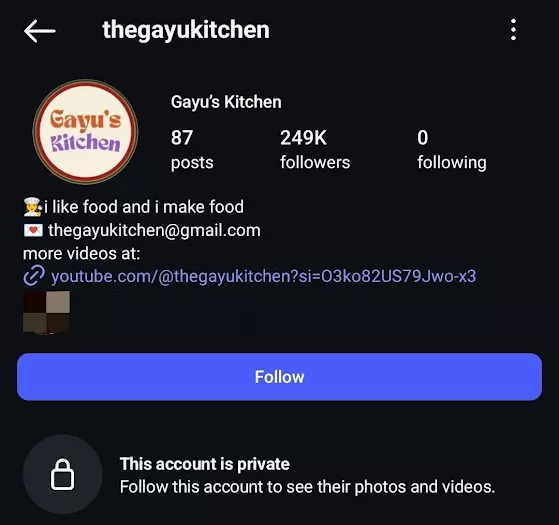 Gayu Kitchen, Gayatri Sharma