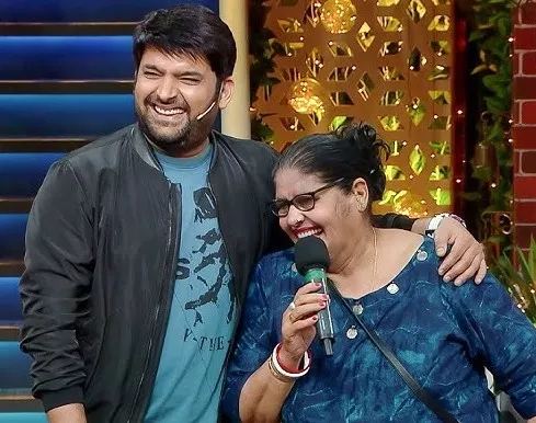 Kapil, his mom