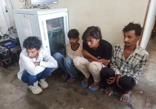 the arrested killers