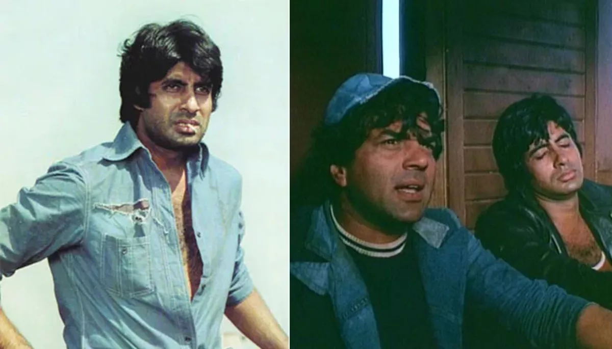 amitabh in sholay