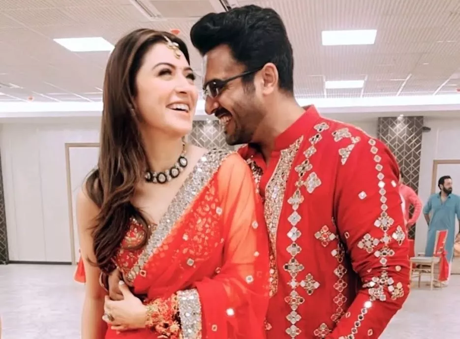 Hansika Motwani and Sohael Khaturiya