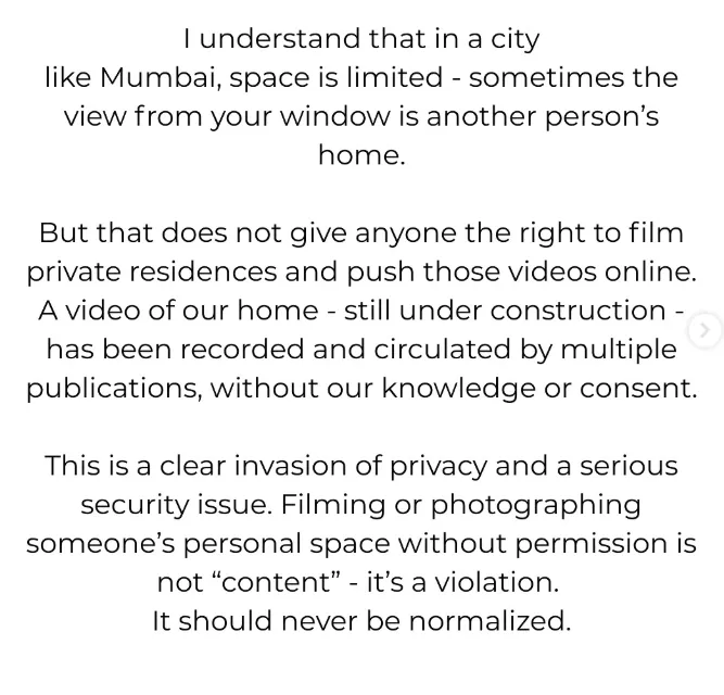 Payal Rohatgi, Alia Bhatt