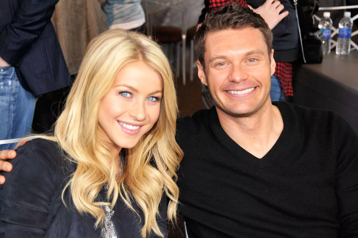 Julianne Hough and Ryan Seacrest