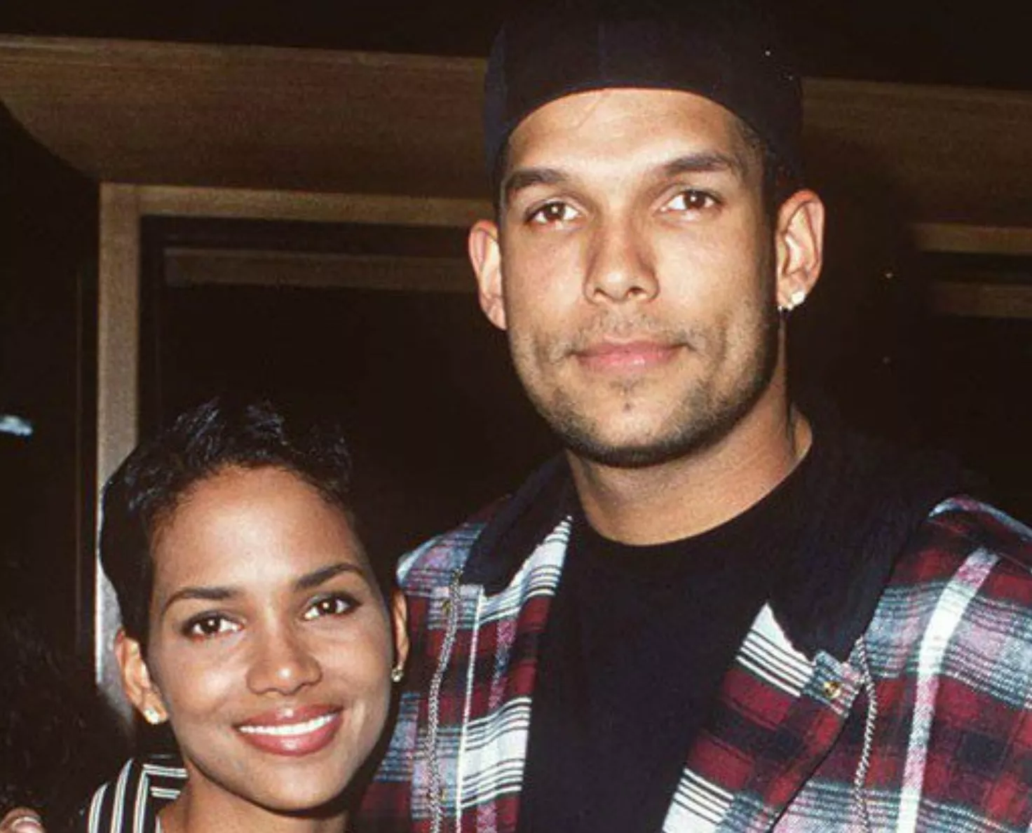Halle Berry and David Justice