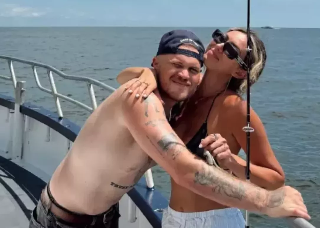 Zach Bryan and wife Samantha