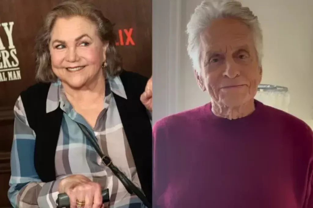 Kathleen Turner and Michael Douglas