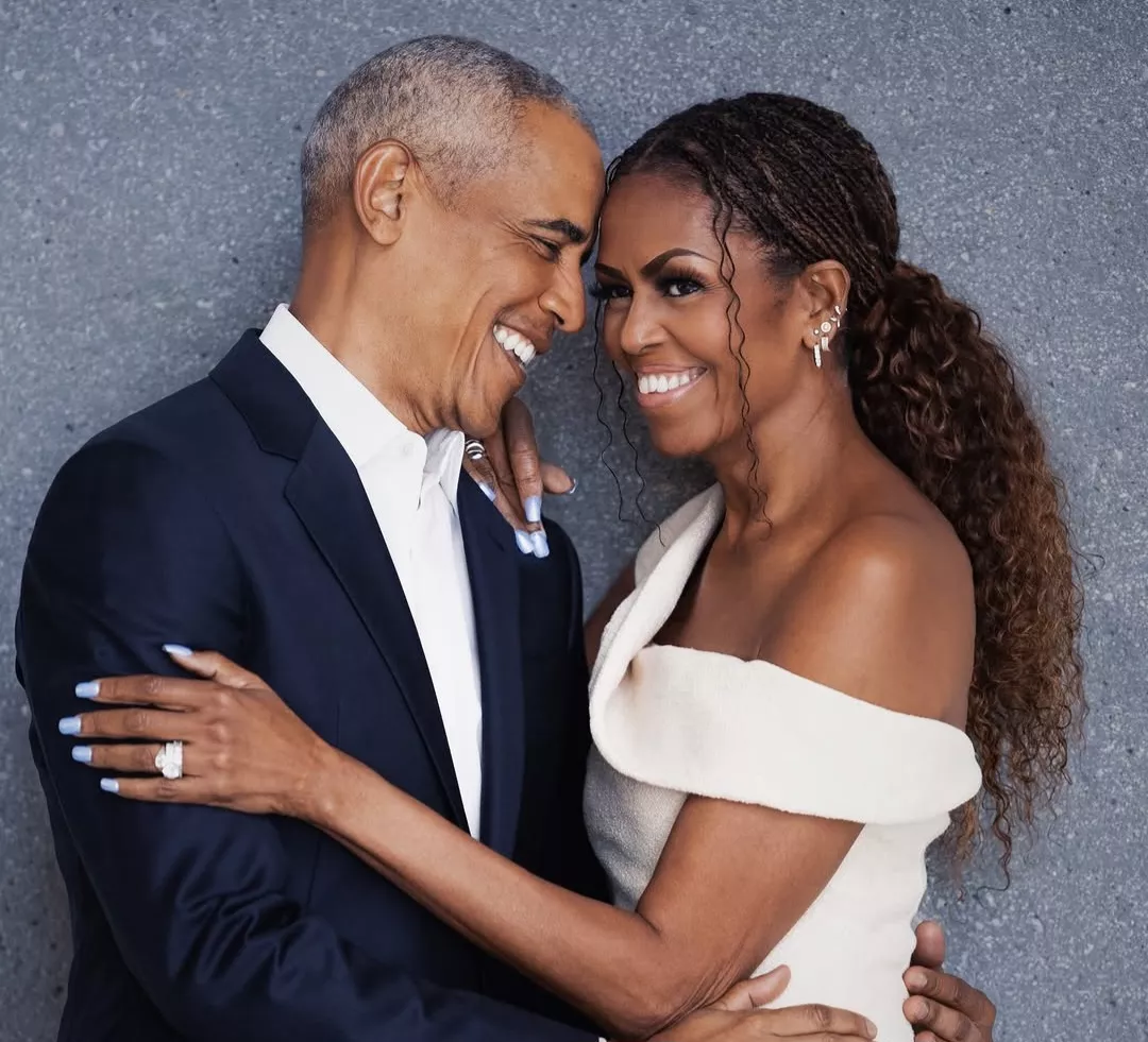 Barack and Michelle Obama 