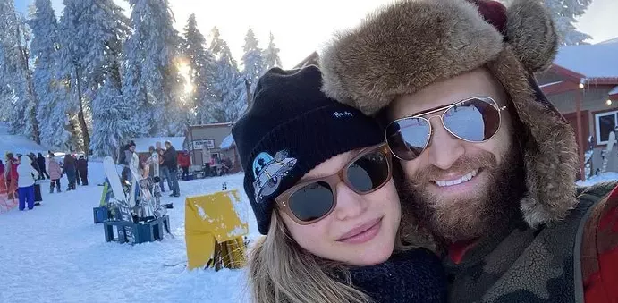 Keegan Allen and girlfriend Ali Collier