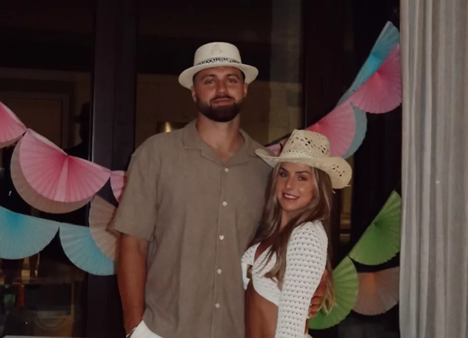 Haley Cavinder and Jake Ferguson