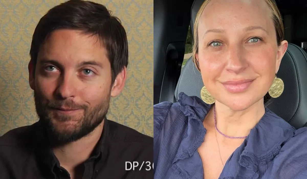 Tobey Maguire and Jennifer Meyer