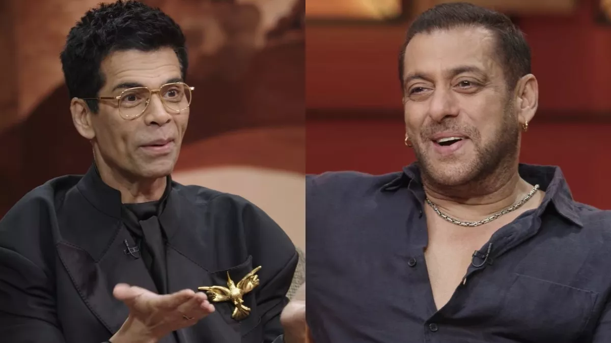 Salman Khan and Karan Johar