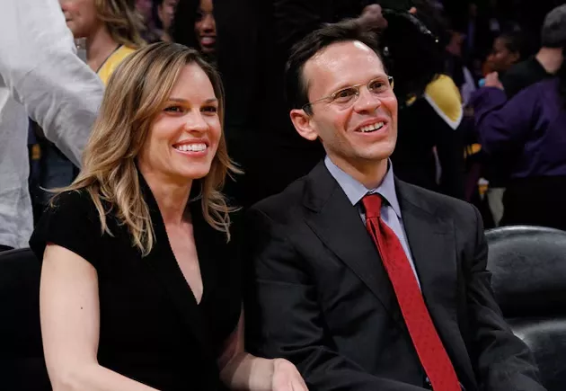 Hilary Swank and John Capisi