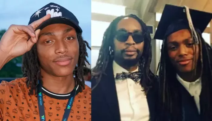 Lil Jon and his son Nathan Smith