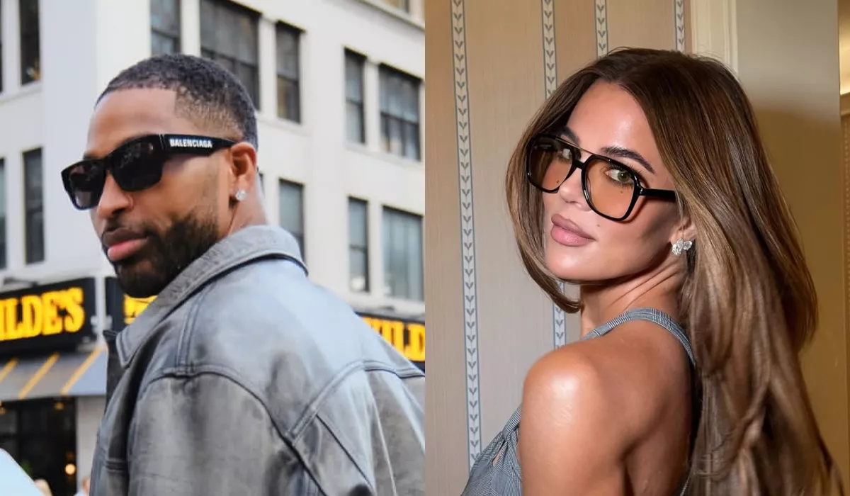 Khloe Kardashian and Tristan Thompson