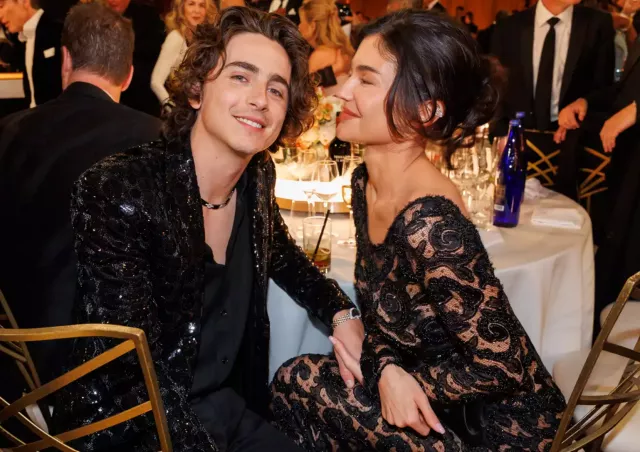 Kylie Jenner and Timothee Chalamet