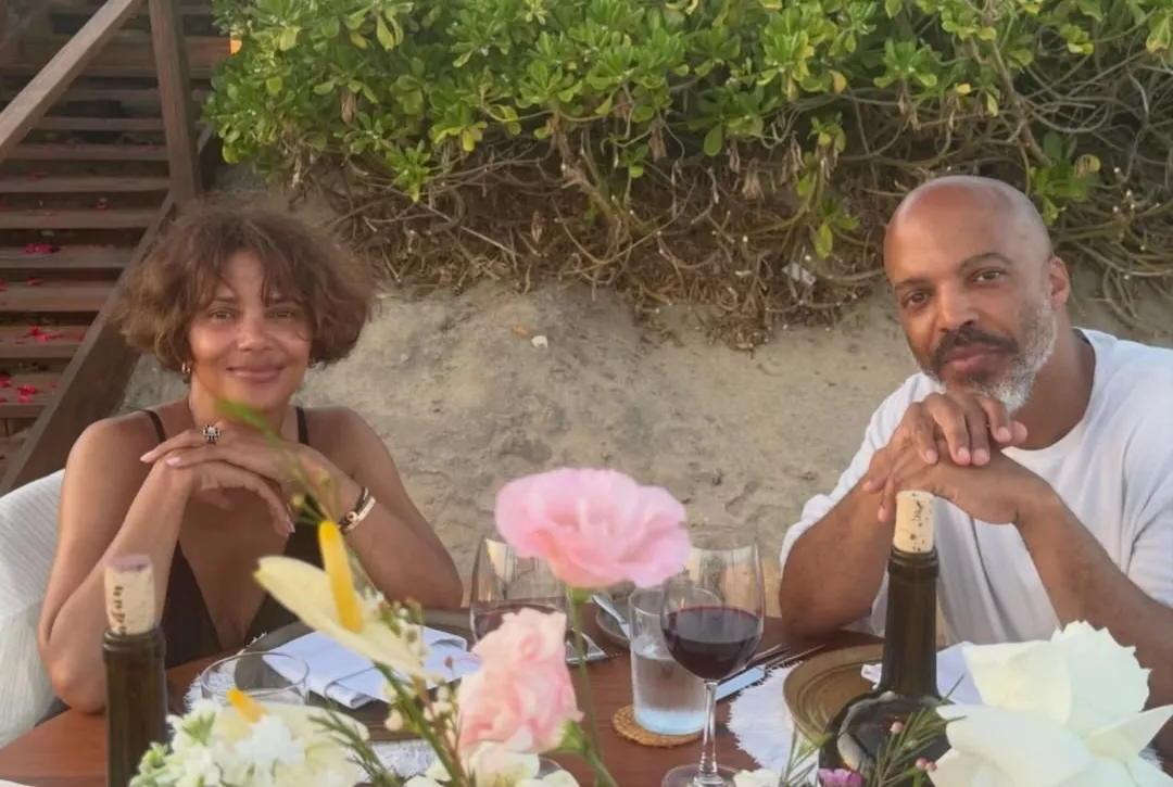 Halle Berry and Van Hunt 