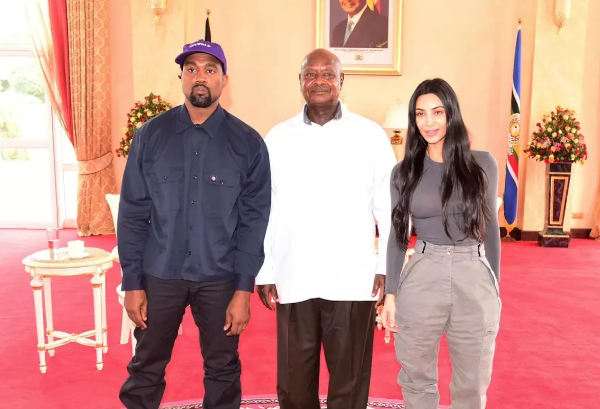 Kim Kardashian and Kanye West