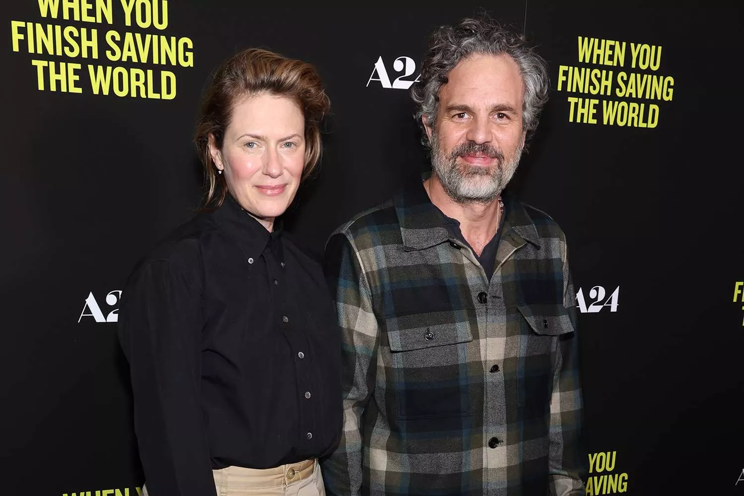 Mark Ruffalo and his wife, Sunrise Coigney