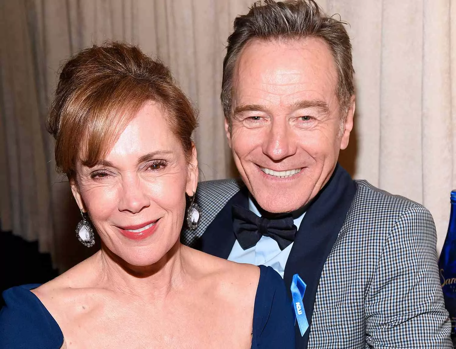 Bryan Cranston and Robin Dearden