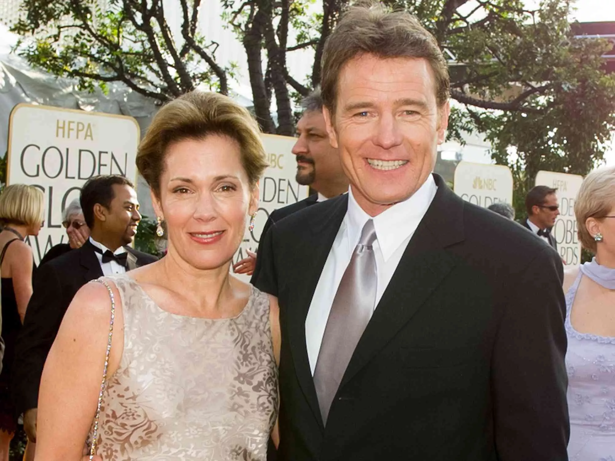 Bryan Cranston and Robin Dearden
