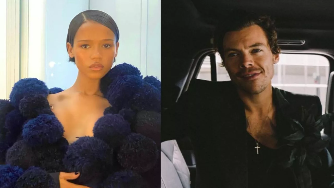 Harry Styles and Taylor Russell