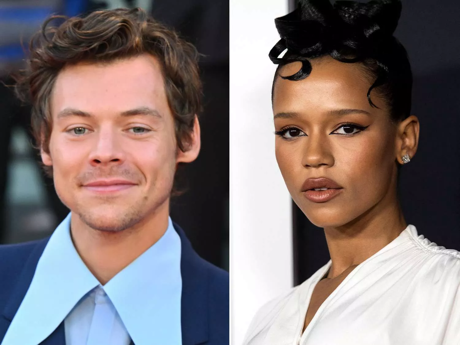 Harry Styles and Taylor Russell