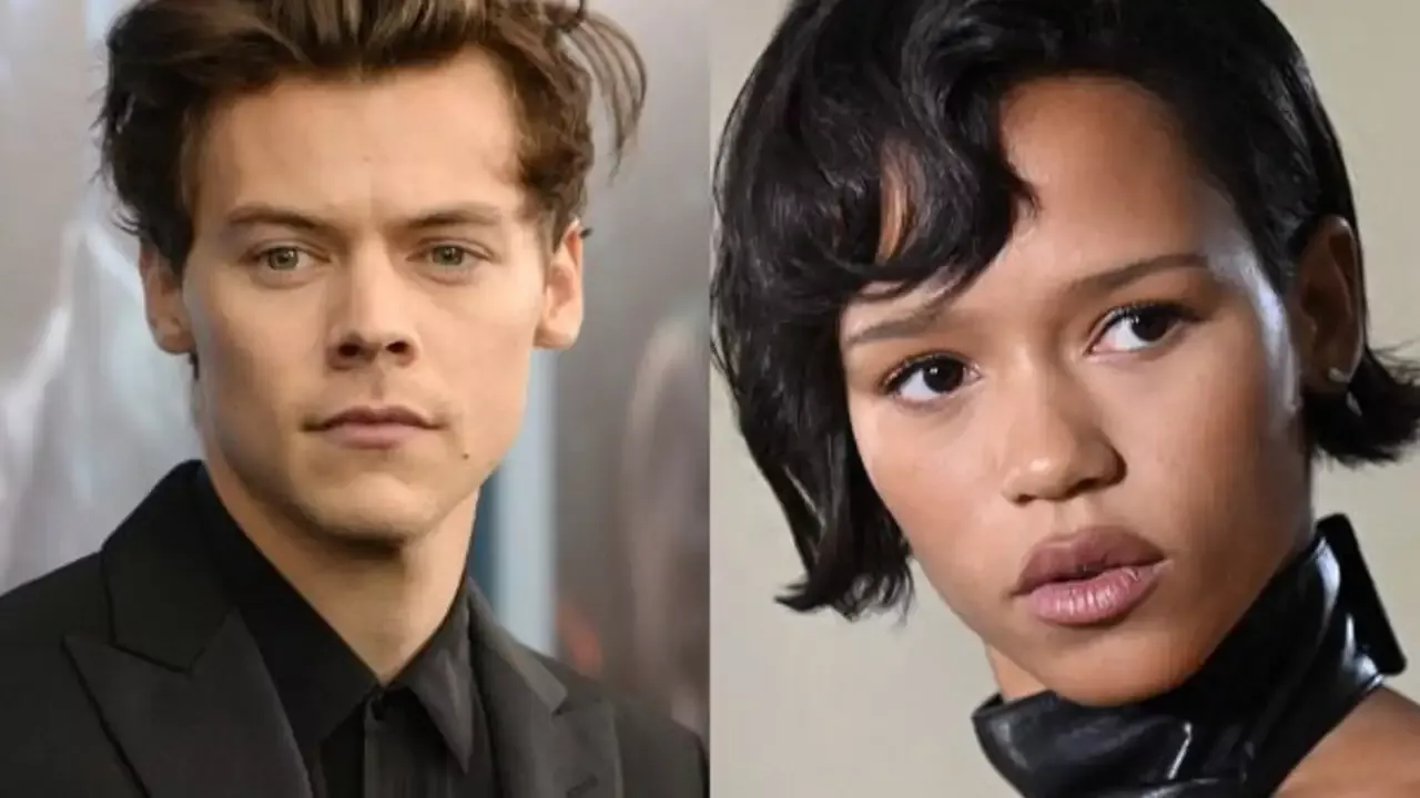 Harry Styles and Taylor Russell