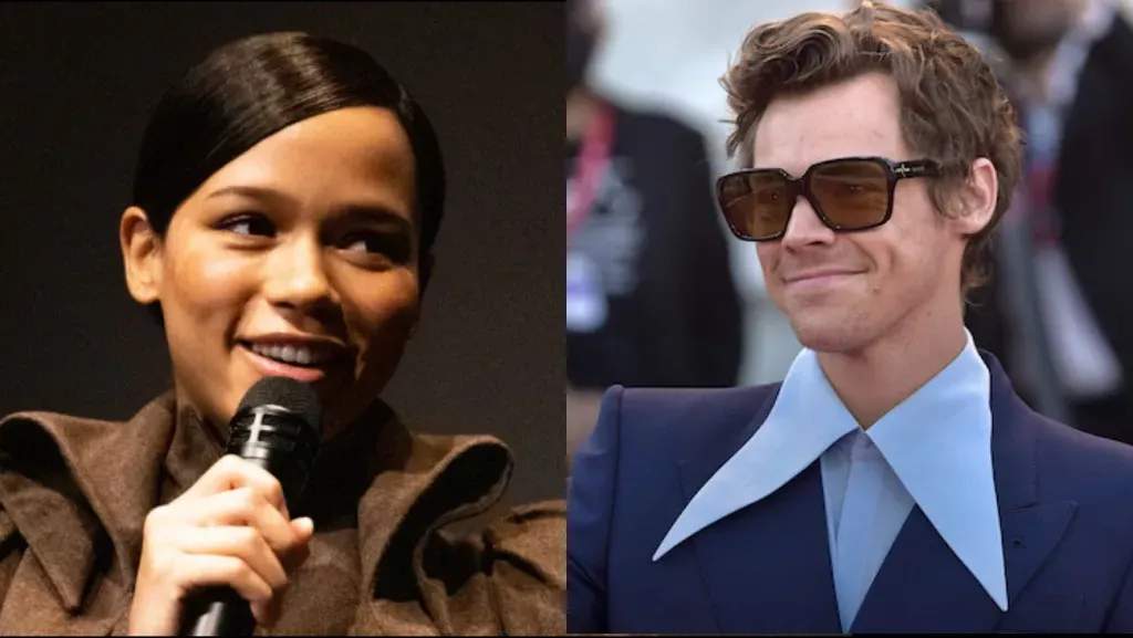 Harry Styles and Taylor Russell