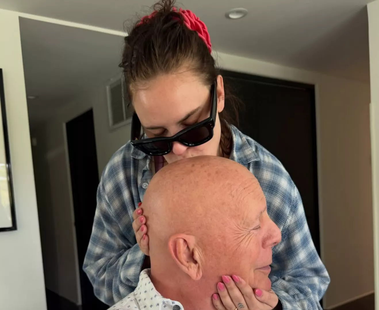 Tallulah and Bruce Willis