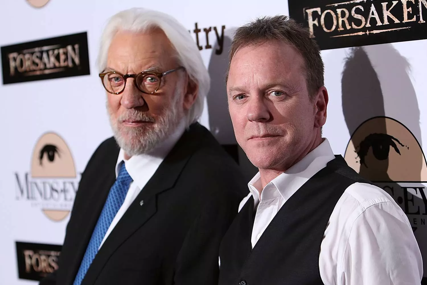 Kiefer Sutherland and Donald Sutherland