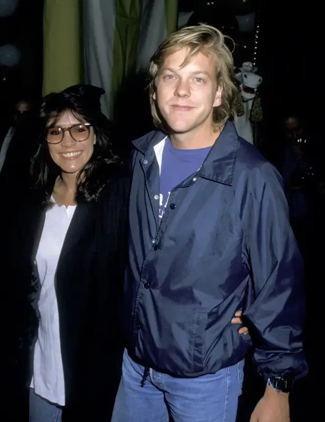 Kiefer Sutherland with his first wife
