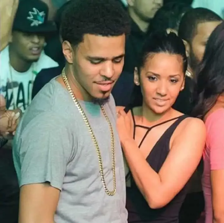 J. Cole and his wife