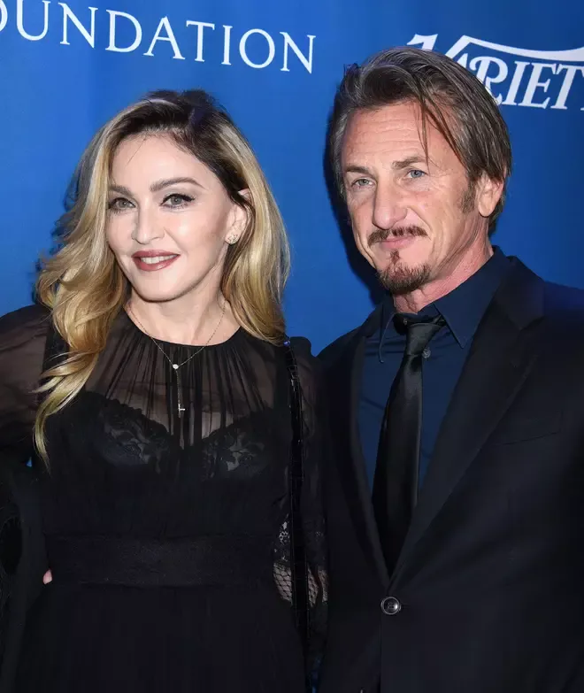 Sean Penn and Madonna