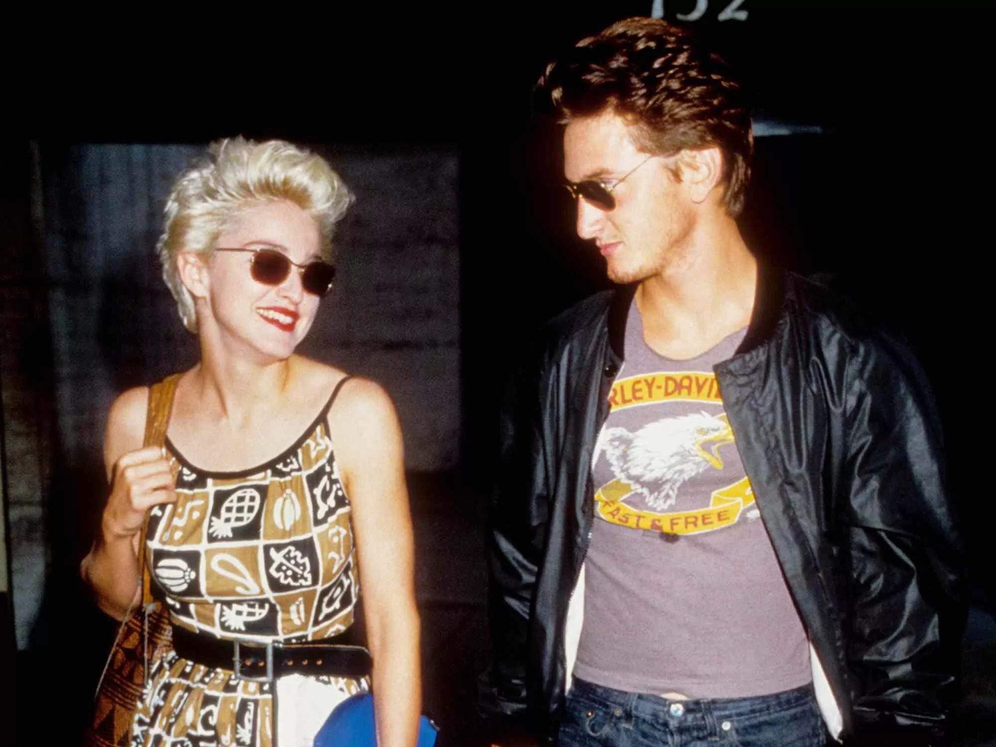 Sean Penn and Madonna