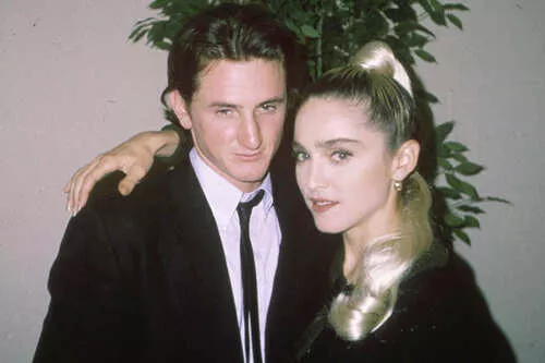 Sean Penn and Madonna