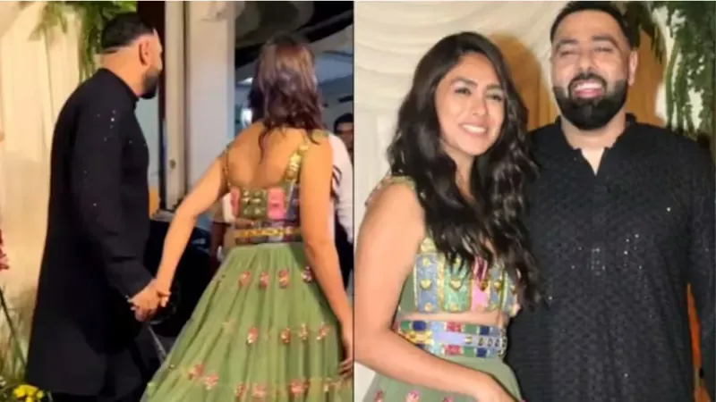 Mrunal Thakur and Badshah