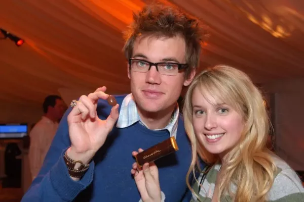 Tyler Hilton and Megan Park