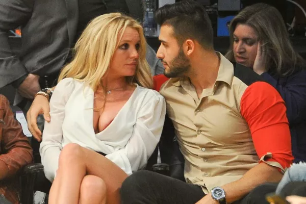Britney Spears and Sam Asghari