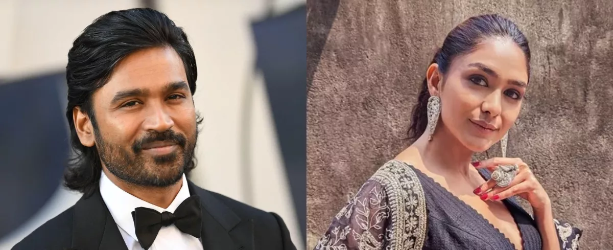 Dhanush Mrunal Thakur