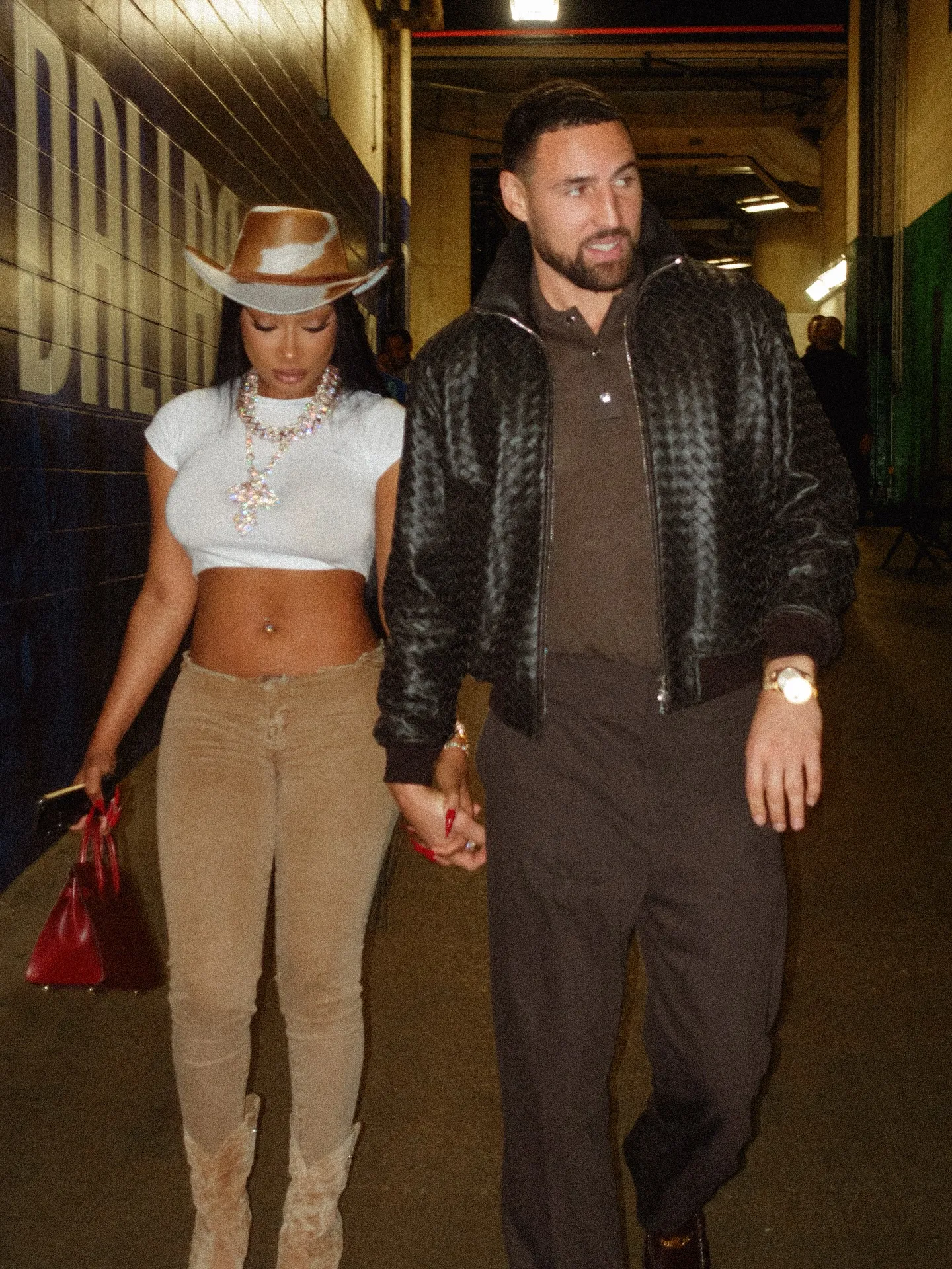 Megan Thee Stallion and Klay Thompson
