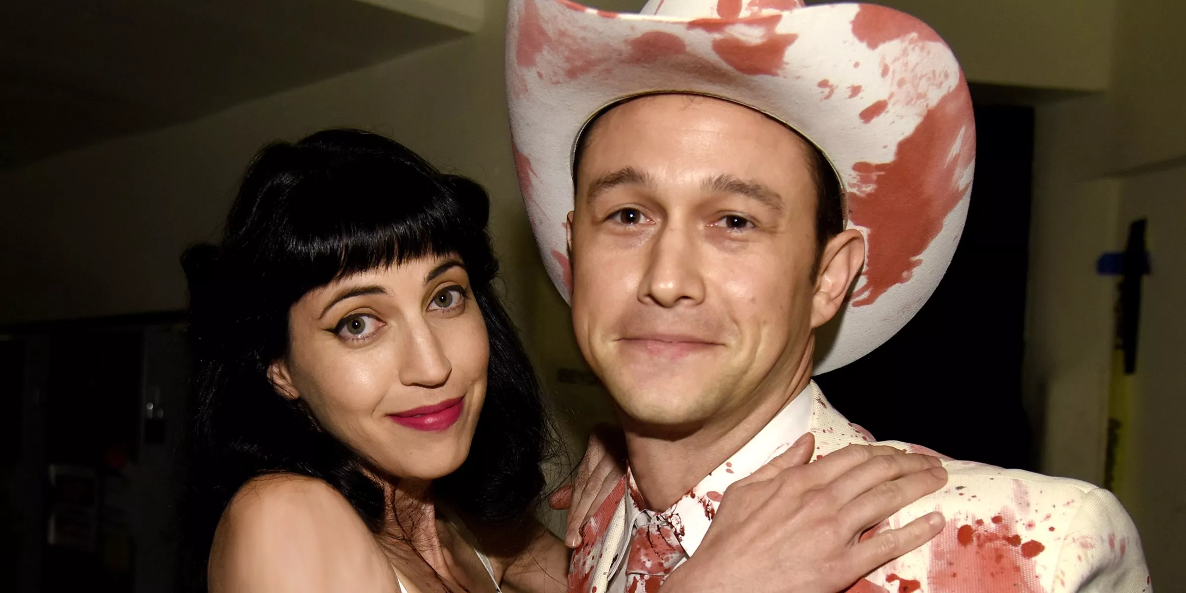 Joseph Gordon-Levitt and his wife