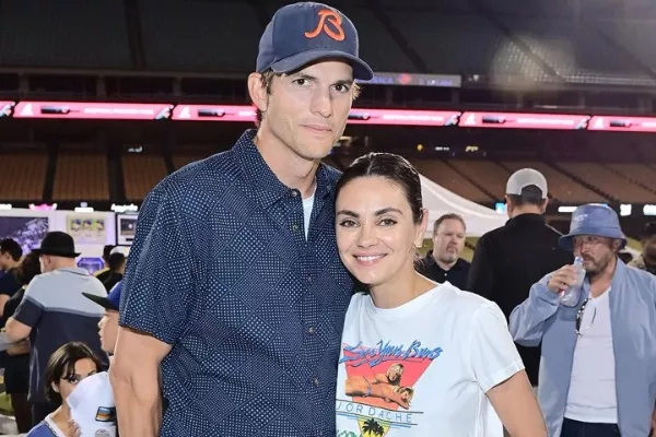 Ashton Kutcher and Mila Kunis