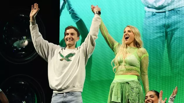 Meghan Trainor and Daryl Sabara