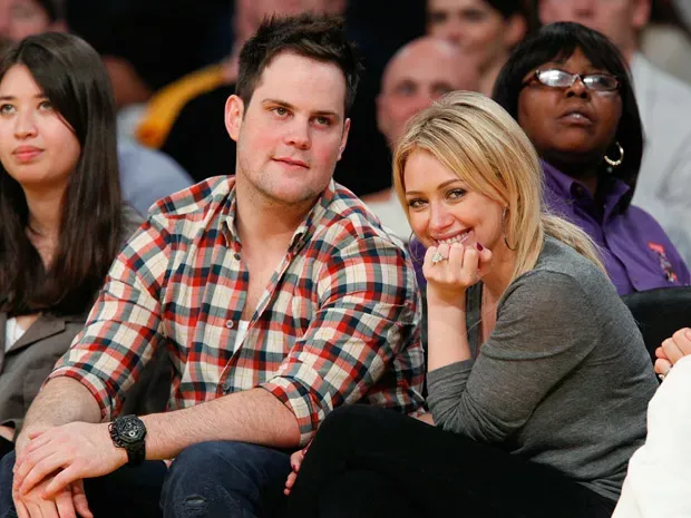 Hilary Duff and Mike Comrie