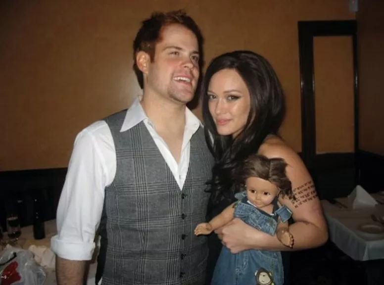 Hilary Duff and Mike Comrie