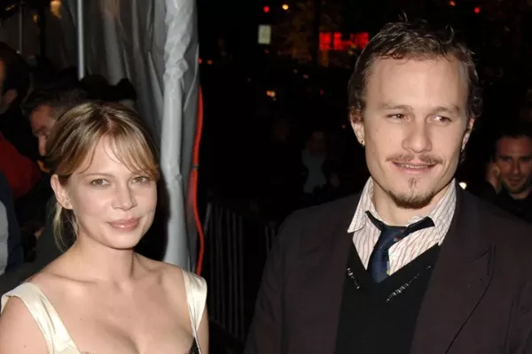 Heath Ledger and Michelle Williams