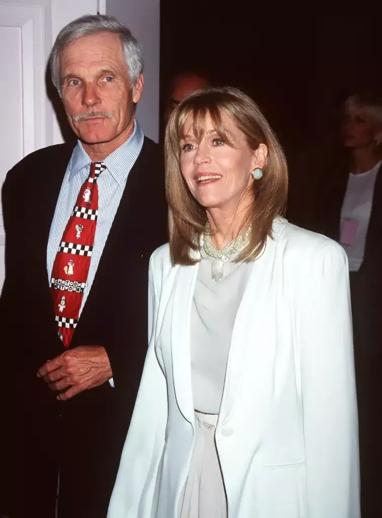 Jane Fonda and Ted Turner