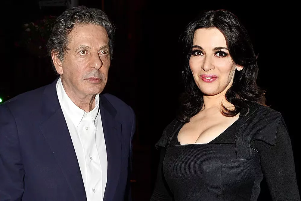 Nigella Lawson and Charles Saatchi