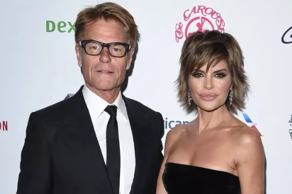 Harry Hamlin and Lisa Rinna