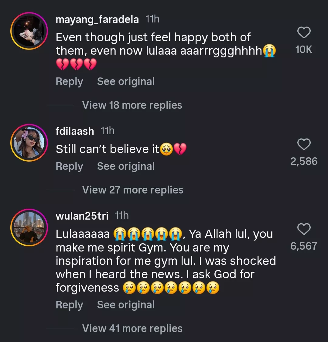 Lula Lahfah Shared Her Last Instagram Post 2 Days Before Her Death At 26, Netizens say, 'Can't Believe..' 2